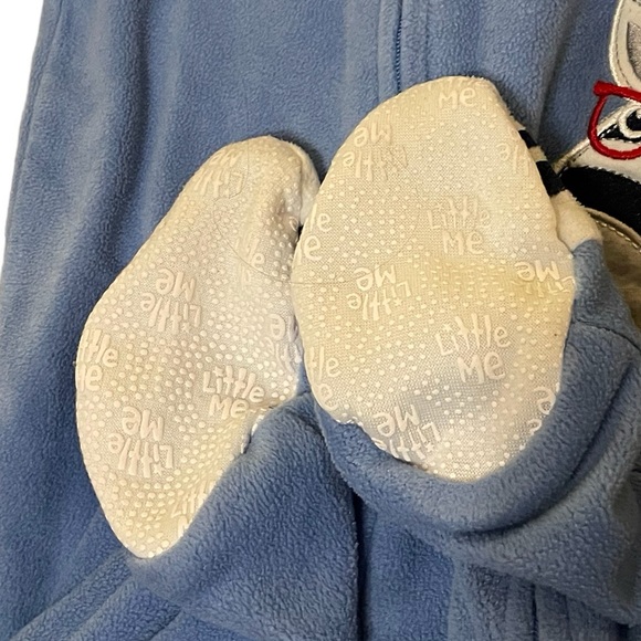 Little Me Fleece Zebra Pajama - Picture 4 of 5